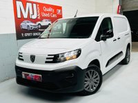 USED 2025 25 PEUGEOT PARTNER 1.5 BlueHDi 950 Asphalt Long Panel Van EAT8 LWB Euro 6 (s/s) 6dr AS NEW CONDITION
