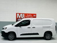 USED 2025 25 PEUGEOT PARTNER 1.5 BlueHDi 950 Asphalt Long Panel Van EAT8 LWB Euro 6 (s/s) 6dr AS NEW CONDITION
