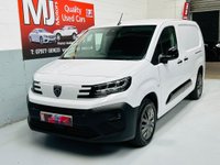 USED 2025 25 PEUGEOT PARTNER 1.5 BlueHDi 950 Asphalt Long Panel Van EAT8 LWB Euro 6 (s/s) 6dr AS NEW CONDITION