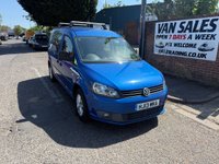 USED 2013 13 VOLKSWAGEN CADDY MAXI 1.6 TDi C20 Maxi Combi Van 5dr Diesel DSG FWD (149 g/km, 101 bhp)**AUTOMATIC**CREW CAB**NO VAT** **CREW CAB**