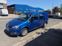 USED 2013 13 VOLKSWAGEN CADDY MAXI 1.6 TDi C20 Maxi Combi Van 5dr Diesel DSG FWD (149 g/km, 101 bhp)**AUTOMATIC**CREW CAB**NO VAT** **CREW CAB**