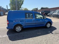 USED 2013 13 VOLKSWAGEN CADDY MAXI 1.6 TDi C20 Maxi Combi Van 5dr Diesel DSG FWD (149 g/km, 101 bhp)**AUTOMATIC**CREW CAB**NO VAT** **CREW CAB**