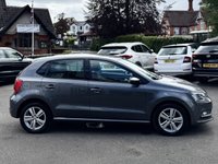 USED 2016 66 VOLKSWAGEN POLO 1.2 TSI BlueMotion Tech Match Hatchback 5dr Petrol Manual Euro 6 (s/s) (90 ps) 