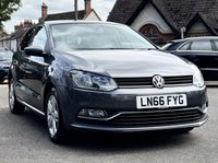 USED 2016 66 VOLKSWAGEN POLO 1.2 TSI BlueMotion Tech Match Hatchback 5dr Petrol Manual Euro 6 (s/s) (90 ps) 
