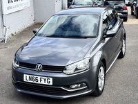 USED 2016 66 VOLKSWAGEN POLO 1.2 TSI BlueMotion Tech Match Hatchback 5dr Petrol Manual Euro 6 (s/s) (90 ps) 