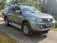 USED 2017 66 MITSUBISHI L200 2.4 DI-D DC Barbarian Pickup Double Cab 4dr Diesel Auto 4WD Euro 6 (178 ps) ONE OWNER - FULL HISTORY - Warranty inc -
