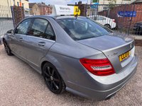 USED 2013 13 MERCEDES-BENZ C-CLASS 2.1 C250 CDI BlueEfficiency AMG Sport Saloon 4dr Diesel G-Tronic+ Euro 5 (s/s) (204 ps) 1/2 LEATHER, 18" ALLOYS, 12 MTH MOT