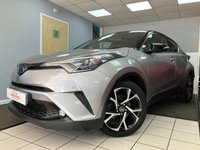 USED 2017 67 TOYOTA C-HR 1.8 VVT-h Dynamic SUV 5dr Petrol Hybrid CVT Euro 6 (s/s) (122 ps) WE GUARANTEE TO BEAT ANY 'WE BUY ANY CAR' VALUATION ON YOUR PART EXCHANGE