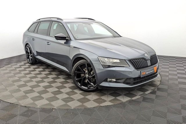 2018 68 SKODA SUPERB 2.0 TDI SportLine Estate 5dr Diesel DSG Euro 6 (s/s) (150 ps) Car Play, Sat Nav, 19" Alloys