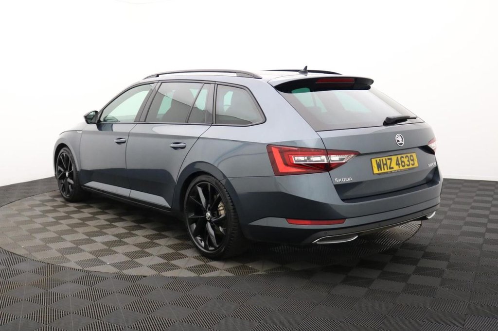 USED 2018 68 SKODA SUPERB 2.0 TDI SportLine Estate 5dr Diesel DSG Euro 6 (s/s) (150 ps) Car Play, Sat Nav, 19" Alloys