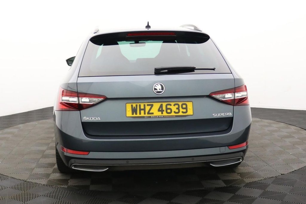 USED 2018 68 SKODA SUPERB 2.0 TDI SportLine Estate 5dr Diesel DSG Euro 6 (s/s) (150 ps) Car Play, Sat Nav, 19" Alloys