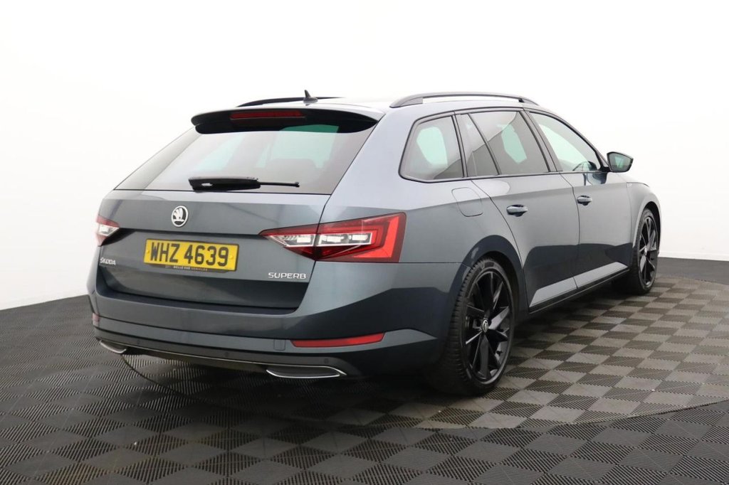 USED 2018 68 SKODA SUPERB 2.0 TDI SportLine Estate 5dr Diesel DSG Euro 6 (s/s) (150 ps) Car Play, Sat Nav, 19" Alloys