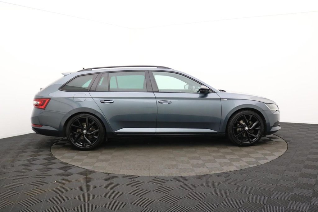 USED 2018 68 SKODA SUPERB 2.0 TDI SportLine Estate 5dr Diesel DSG Euro 6 (s/s) (150 ps) Car Play, Sat Nav, 19" Alloys