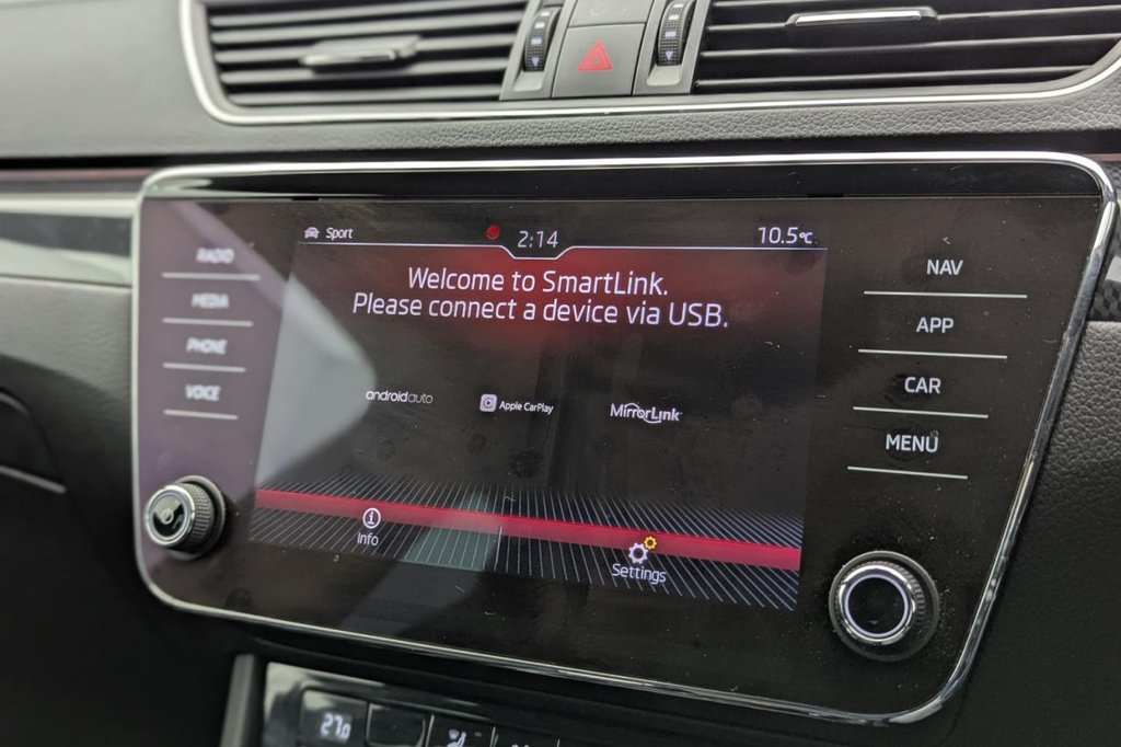 USED 2018 68 SKODA SUPERB 2.0 TDI SportLine Estate 5dr Diesel DSG Euro 6 (s/s) (150 ps) Car Play, Sat Nav, 19" Alloys