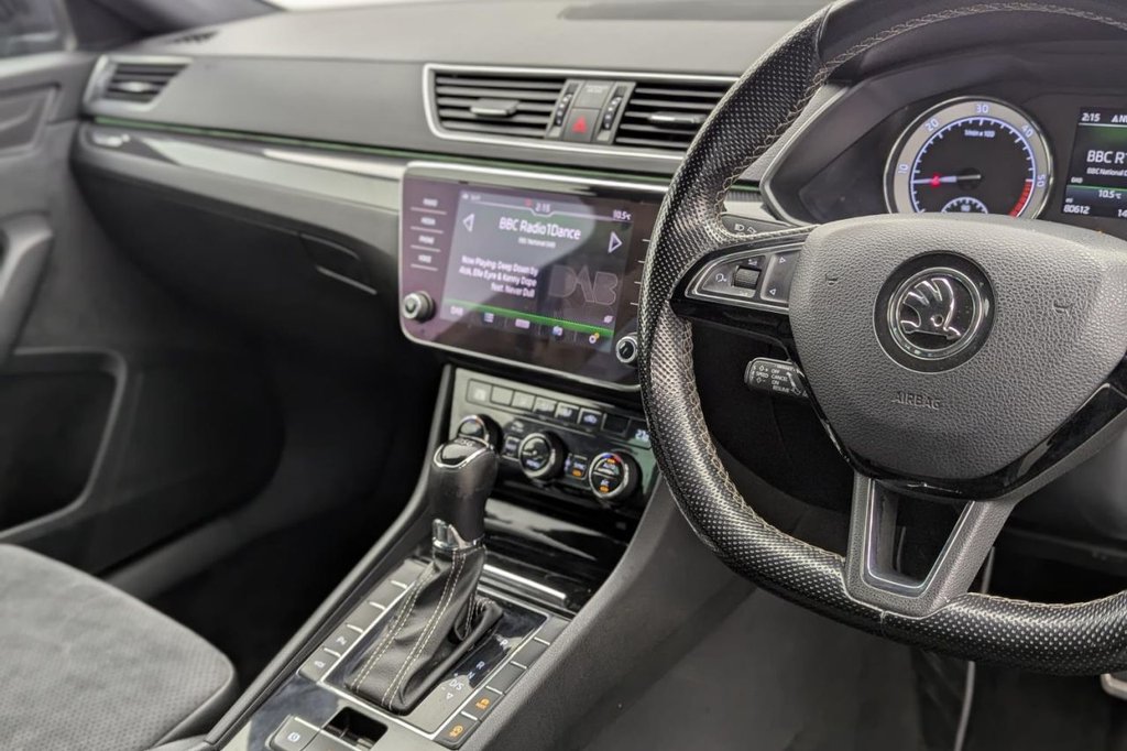 USED 2018 68 SKODA SUPERB 2.0 TDI SportLine Estate 5dr Diesel DSG Euro 6 (s/s) (150 ps) Car Play, Sat Nav, 19" Alloys