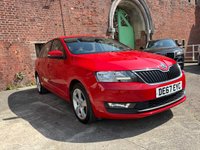 USED 2017 67 SKODA RAPID SPACEBACK 1.0 TSI SE TECH NAV 5 DOOR *SAT NAV*DAB*TOUCH SCREEN*PARK PILOT PARKING SENSORS WITH VISUAL DISPLAY*CRUISE CONTROL*CLIMATE CONTROL*ALLOY WHEELS*REAR SPOILER*BRAND NEW MOT AND SERVICE*LOVELY SERVICE HISTORY WITH 7 SERVICES*