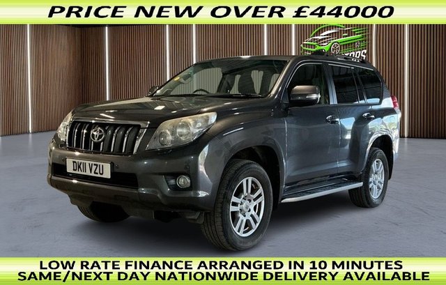 View our Toyota Land Cruiser 3.0 D-4D LC4 SUV 5dr Diesel Auto 4WD Euro 5 (190 ps)