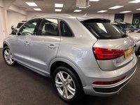 USED 2017 AUDI Q3 2.0 TDI S line SUV 5dr Diesel S Tronic quattro Euro 6 (s/s) (Nav) (150 ps) UK DELIVERY FLAT FEE &pound;250 (SUBJECT TO DEAL) *OVER 100 IMAGES ON OUR WEBSITE*BESPOKE FINANCE ARRANGED*PART EXCHANGE WELCOME*ALL VEHICLES HPI CLEAR