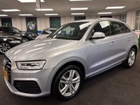 USED 2017 AUDI Q3 2.0 TDI S line SUV 5dr Diesel S Tronic quattro Euro 6 (s/s) (Nav) (150 ps) UK DELIVERY FLAT FEE &pound;250 (SUBJECT TO DEAL) *OVER 100 IMAGES ON OUR WEBSITE*BESPOKE FINANCE ARRANGED*PART EXCHANGE WELCOME*ALL VEHICLES HPI CLEAR