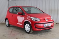 USED 2013 13 VOLKSWAGEN UP! 1.0 BlueMotion Tech Move up! Euro 5 (s/s) 3dr 1 Owner/Full History/2 Keys