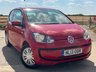 USED 2013 13 VOLKSWAGEN UP! 1.0 BlueMotion Tech Move up! Euro 5 (s/s) 3dr 1 OWNER/FULL HSTRY/NEW CLUTCH