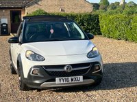 USED 2016 16 VAUXHALL ADAM 1.2 16v ROCKS AIR Hatchback 3dr Petrol Manual Euro 5 (70 ps) 47740 miles