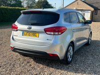USED 2015 15 KIA CARENS 1.7 CRDi EcoDynamics 2 MPV 5dr Diesel Manual Euro 5 (s/s) (114 bhp) 74882 miles fsh