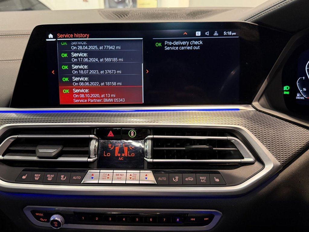 USED 2020 70 BMW X5 3.0 30d MHT M Sport SUV 5dr Diesel Hybrid Auto xDrive Euro 6 (s/s) (286 ps) 