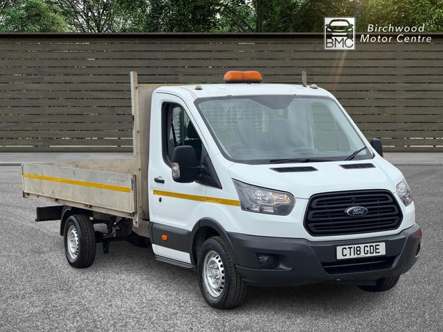 2018 18 FORD TRANSIT 2.0 350 EcoBlue Chassis Cab 2dr Diesel Manual RWD L4 H1 Euro 6 (130 ps) NO VAT ! NO VAT ! NO VAT !