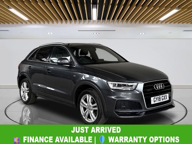 2018 18 AUDI Q3 2.0 TFSI S line Edition SUV 5dr Petrol S Tronic quattro Euro 6 (s/s) (180 ps) | &pound;360 Extras-RESERVE FOR &pound;99