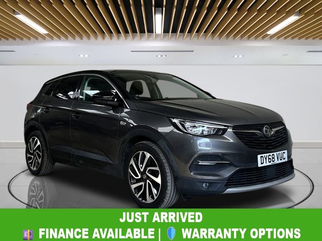 2018 68 VAUXHALL GRANDLAND X 1.2 Turbo Elite Nav SUV 5dr Petrol Manual Euro 6 (s/s) (130 ps) Bluetooth | Climate Control