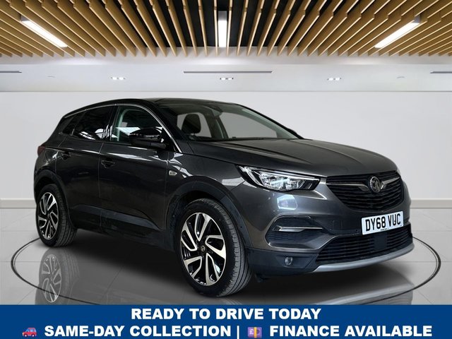 2018 68 VAUXHALL GRANDLAND X 1.2 Turbo Elite Nav SUV 5dr Petrol Manual Euro 6 (s/s) (130 ps) Bluetooth | Climate Control