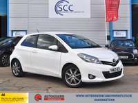 USED 2012 62 TOYOTA YARIS 1.33 Dual VVT-i SR Hatchback 3dr Petrol Manual Euro 5 (101 ps) Reverse Camera - Insurance Group 8 - Air Conditioning