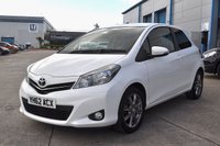 USED 2012 62 TOYOTA YARIS 1.33 Dual VVT-i SR Hatchback 3dr Petrol Manual Euro 5 (101 ps) Reverse Camera - Insurance Group 8 - Air Conditioning