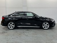 USED 2022 72 AUDI A3 1.0 TFSI 30 S line Saloon 4dr Petrol S Tronic Euro 6 (s/s) (110 ps) 1 OWNER-LEATHER-VIRTUAL-CARPLAY-P/SENSORS