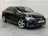 USED 2022 72 AUDI A3 1.0 TFSI 30 S line Saloon 4dr Petrol S Tronic Euro 6 (s/s) (110 ps) 1 OWNER-LEATHER-VIRTUAL-CARPLAY-P/SENSORS