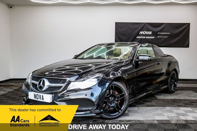 View our Mercedes-Benz E-Class 2.1 E220 CDI AMG Sport Cabriolet 2dr Diesel G-Tronic+ Euro 5 (s/s) (170 ps)