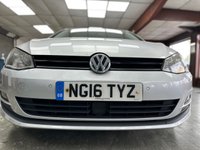 USED 2016 16 VOLKSWAGEN GOLF 1.6 TDI BlueMotion Tech Match Edition Hatchback 5dr Diesel DSG Euro 6 (s/s) (110 ps) Auto + High Spec Golf
