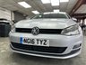 USED 2016 16 VOLKSWAGEN GOLF 1.6 TDI BlueMotion Tech Match Edition Hatchback 5dr Diesel DSG Euro 6 (s/s) (110 ps) Auto + High Spec Golf