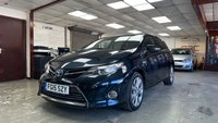 USED 2015 15 TOYOTA AURIS 1.8 VVT-h Excel Hatchback 5dr Petrol Hybrid CVT Euro 5 (s/s) (136 ps) SAT NAV + KEYLESS + REAR CAMERA