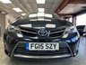 USED 2015 15 TOYOTA AURIS 1.8 VVT-h Excel Hatchback 5dr Petrol Hybrid CVT Euro 5 (s/s) (136 ps) SAT NAV + KEYLESS + REAR CAMERA