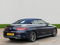 USED 2019 19 MERCEDES-BENZ C-CLASS 2.0 C300d AMG Line (Premium) Cabriolet 2dr Diesel G-Tronic+ Euro 6 (s/s) (245 ps) 