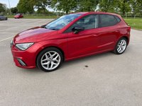 USED 2019 69 SEAT IBIZA 1.0 MPI FR Hatchback 5dr Petrol Manual Euro 6 (s/s) GPF (80 ps) CLIMATE, 12m MOT INCLUDED, USB