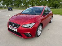 USED 2019 69 SEAT IBIZA 1.0 MPI FR Hatchback 5dr Petrol Manual Euro 6 (s/s) GPF (80 ps) CLIMATE, 12m MOT INCLUDED, USB
