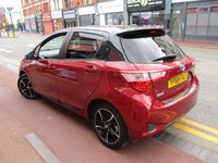 USED 2018 68 TOYOTA YARIS 1.5 VVT-h Cyan Bi-Tone Hatchback 5dr Petrol Hybrid E-CVT Euro 6 (s/s) (100 ps) STUNNING EXAMPLE ,2 KEYS ,SERVICE HISTORY ,SAT-NAV ,CLIMATE CONTROL ,ALLOYS ,AIR-CON ,PRIVACY GLASS ,VIEWING AND TEST DRIVE ESSENTIAL , 