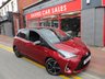 USED 2018 68 TOYOTA YARIS 1.5 VVT-h Cyan Bi-Tone Hatchback 5dr Petrol Hybrid E-CVT Euro 6 (s/s) (100 ps) STUNNING EXAMPLE ,2 KEYS ,SERVICE HISTORY ,SAT-NAV ,CLIMATE CONTROL ,ALLOYS ,AIR-CON ,PRIVACY GLASS ,VIEWING AND TEST DRIVE ESSENTIAL , 