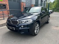 USED 2018 68 BMW X6 3.0 40d M Sport Auto xDrive Euro 6 (s/s) 5dr 9 BMW SERVICES HEAD UP DISPLAY