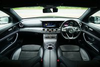 USED 2018 68 MERCEDES-BENZ E-CLASS 2.0 E350e 6.4kWh AMG Line Saloon 4dr Petrol Plug-in Hybrid G-Tronic+ Euro 6 (s/s) (299 ps) OBSIDIAN BLACK METALLIC PAINTWORK + APPLE CARPLAY + REVERSE CAMERA