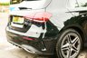 USED 2018 68 MERCEDES-BENZ A-CLASS 1.5 A180d AMG Line (Executive) Hatchback 5dr Diesel 7G-DCT Euro 6 (s/s) (116 ps) COSMOS BLACK METALLIC PAINTWORK + REVERSE CAMERA + HEATED SEATS