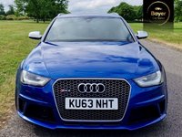 USED 2013 63 AUDI RS4 AVANT 4.2 FSI V8 Estate 5dr Petrol S Tronic quattro Euro 5 (450 ps) FINANCE AVAILABLE